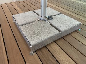 Plattenständer Sonnenschirm