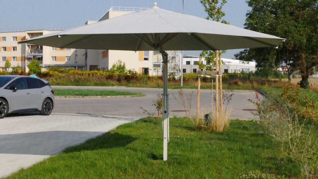 Windstabiler Ampelschirm