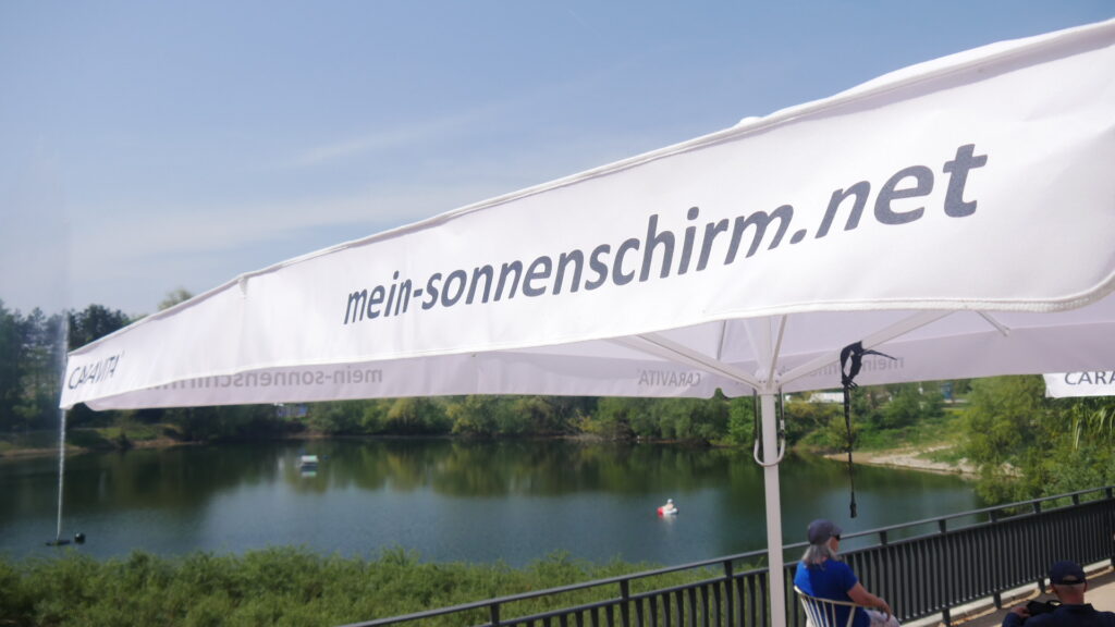 Stoff Tuch Bespannung neu Sonnenschirm neubeziehen